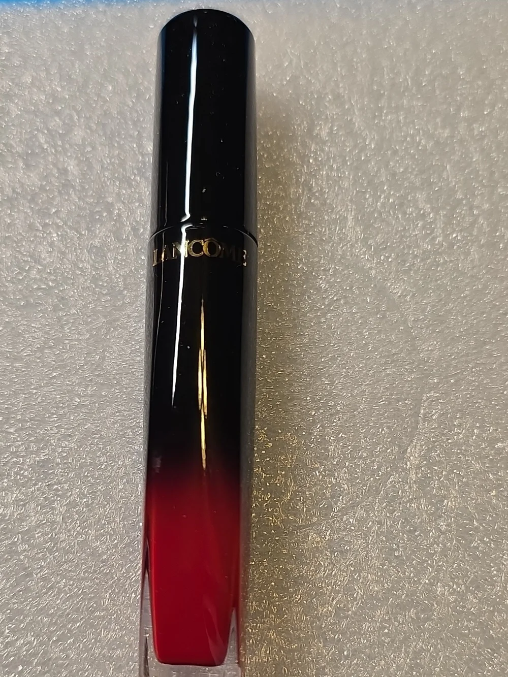 L'Absolu Lacquer Liquid Lipstick — 168 Rose Rouge (Pink/Red)